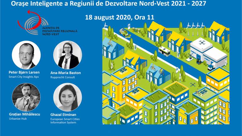 Strategia Regională de Mobilitate Urbană Durabilă și Orașe Inteligente a Regiunii de Dezvoltare Nord-Vest 2021-2027