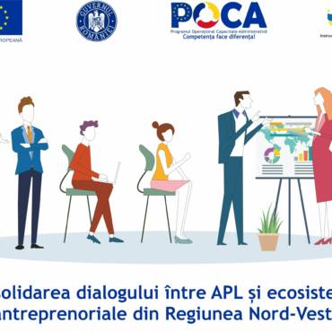 ADR Nord-Vest începe procesul de selecție al grupului țintă din cadrul proiectului „Consolidarea dialogului între APL și ecosistemele din regiunea Nord-Vest”